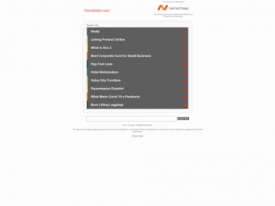 thenicktator.com snapshot