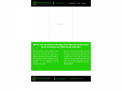 maskinknuten.se snapshot