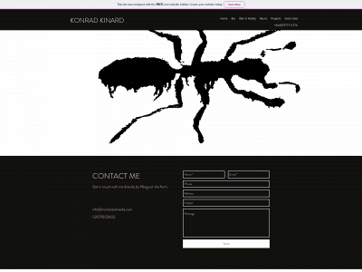 konradkinard.com snapshot