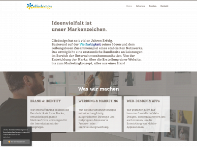 clicdesign.ch snapshot