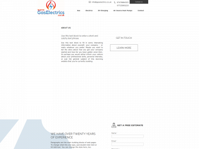 gaselectrics.co.uk snapshot