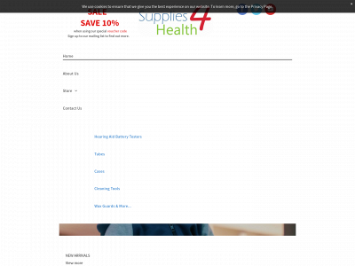 supplies4health.co.uk snapshot