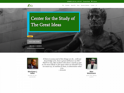 thegreatideas.org snapshot