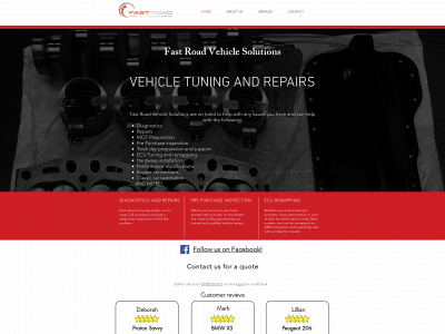 fastroadvehiclesolutions.co.uk snapshot