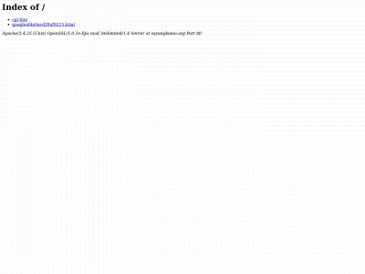 sayangkamu.org snapshot