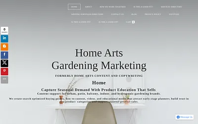 www.homeartsgardeningmarketing.com snapshot