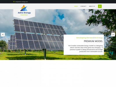 adria-energy.com snapshot