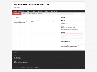 energynorthern.com snapshot