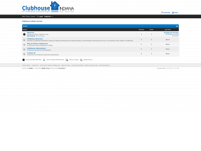 clubhouseindiana.org snapshot