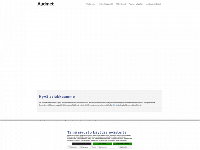 audmet.fi snapshot