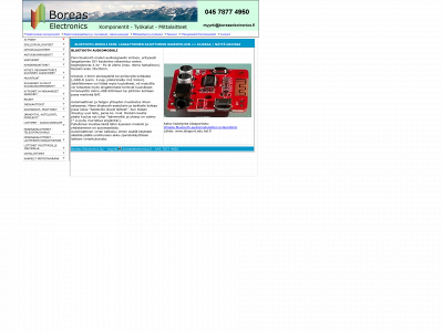 boreaselectronics.fi snapshot