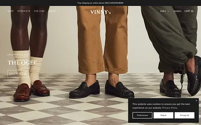 vinnysthevibe.com snapshot