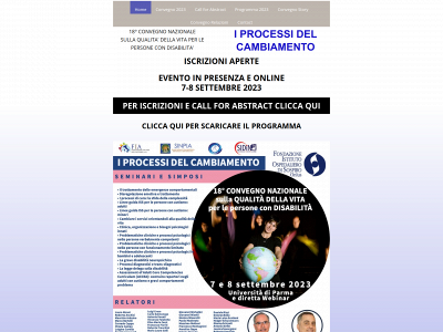 convegnonazionaledisabilita.it snapshot
