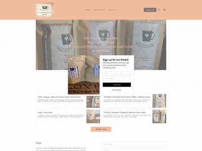 www.fillyourcupofcoffee.com snapshot