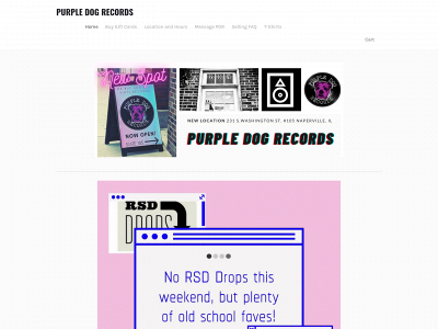 www.purpledogrecordsonline.com snapshot