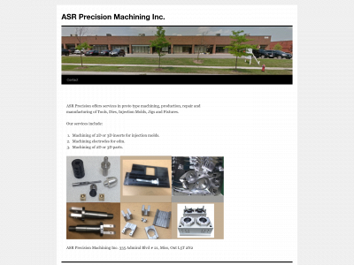 asrprecisionmachining.com snapshot