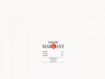 frisoermarkant.dk snapshot