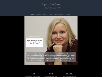 arjajantunen.se snapshot