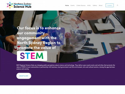 northernsydneysciencehub.org snapshot