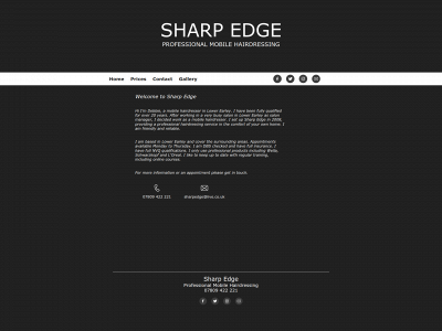 sharpedgehairdressing.co.uk snapshot