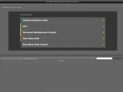 melsoultree.com snapshot