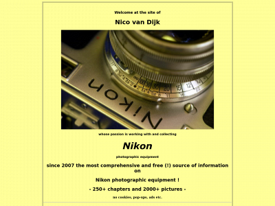nicovandijk.net snapshot