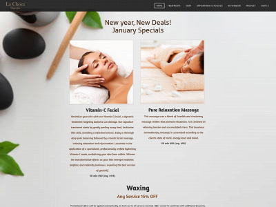 www.lachozadayspa.com snapshot