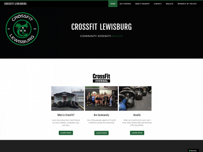 www.crossfitlewisburg.com snapshot