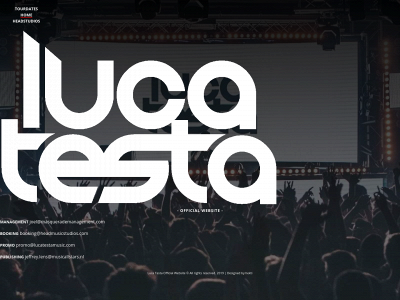 lucatestamusic.com snapshot