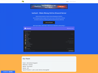 isocash.weebly.com snapshot