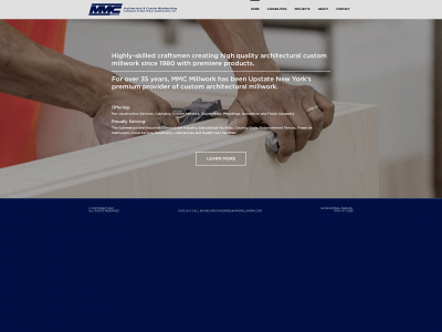 mmcmillwork.com snapshot