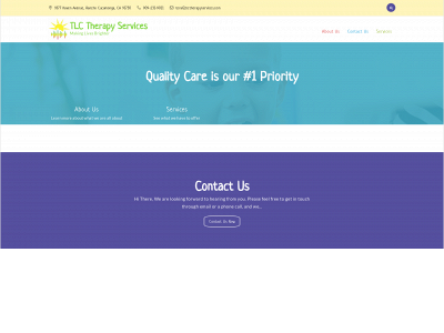 tlctherapyservices.com snapshot