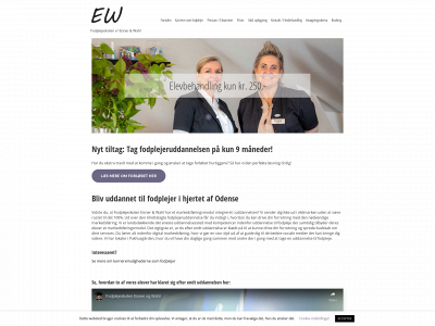 fodplejeskolenodense.dk snapshot