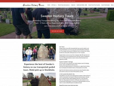 swedenhistorytours.se snapshot