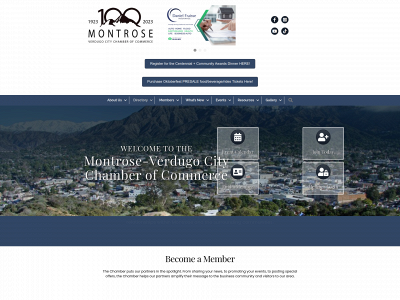 montrosechamber.org snapshot