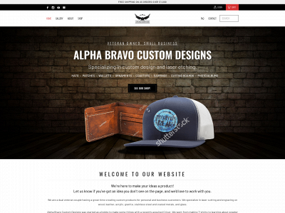 alphabravocustomdesigns.com snapshot