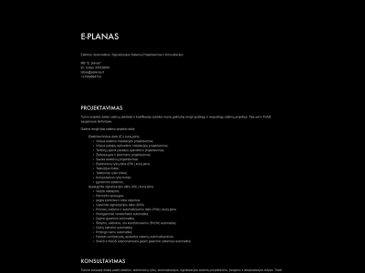 eplanas.lt snapshot