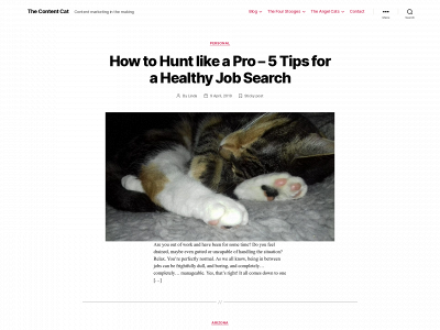 thecontentcat.se snapshot