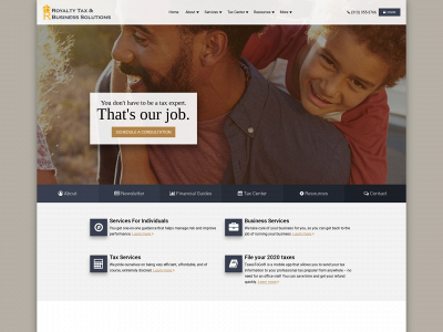 www.royaltytaxandbusiness.com snapshot
