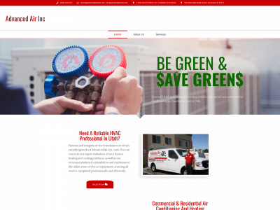 advancedairutah.com snapshot