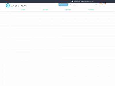 qcustomclothing.com snapshot