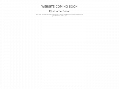 cjsdecor.com snapshot