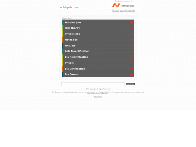 noblepals.com snapshot