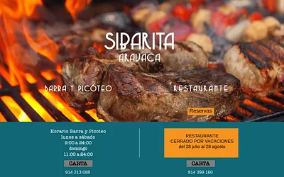 sibaritaravaca.com snapshot