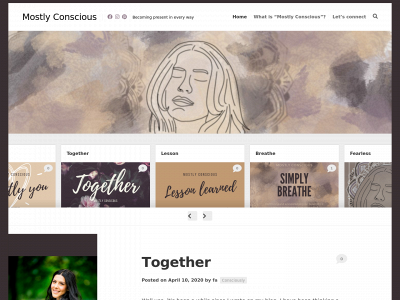 mostlyconscious.com snapshot