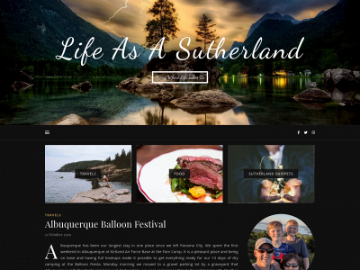 lifeasasutherland.com snapshot