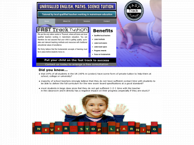 fasttracktuition.com snapshot