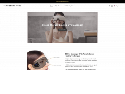 clinicbeautystore.com snapshot