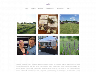 www.simplicitylavenderfarm.com snapshot