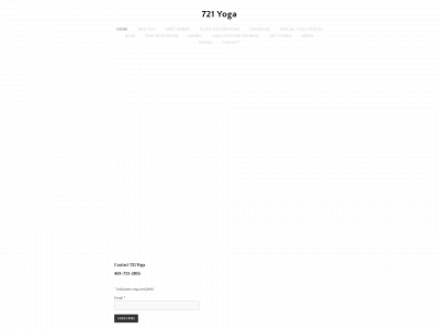 www.721yoga.com snapshot